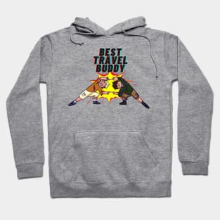 Best Travel Buddy Ever Fusion Hoodie